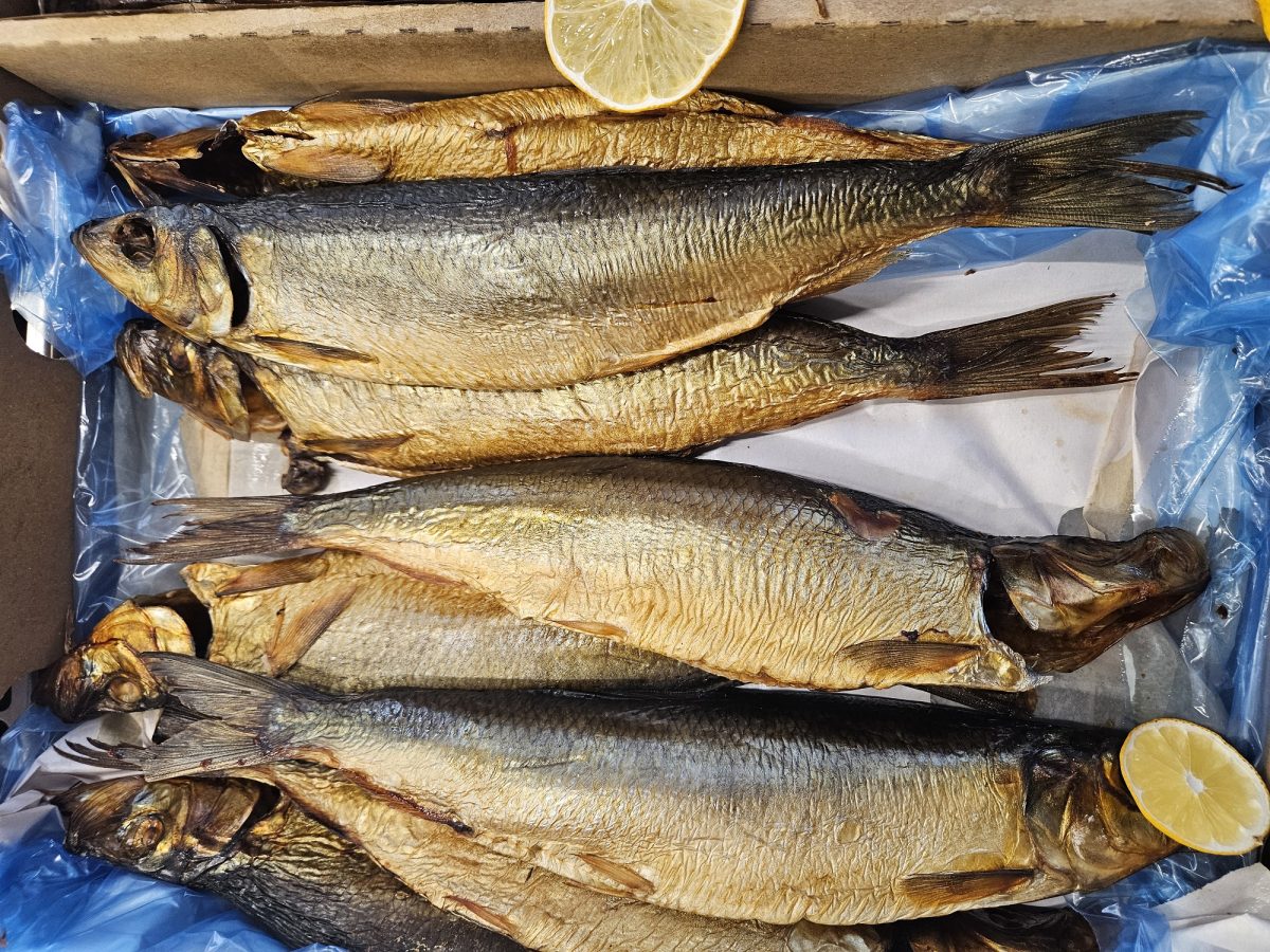 Scrumbie de Dunăre afumată vrac - România